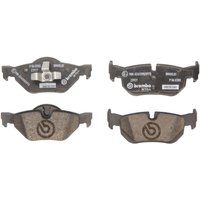 Bremsbelagsatz BREMBO Xtra P 06 038X, Hinten von Brembo