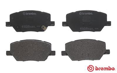 Bremsbelagsatz, Scheibenbremse Vorderachse Brembo P 23 164X von Brembo