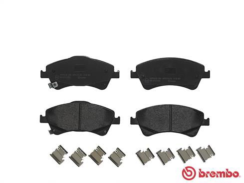 Bremsbelagsatz, Scheibenbremse Vorderachse Brembo P 83 109X von Brembo