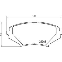 Bremsbelagsatz BREMBO P 49 034 von Brembo