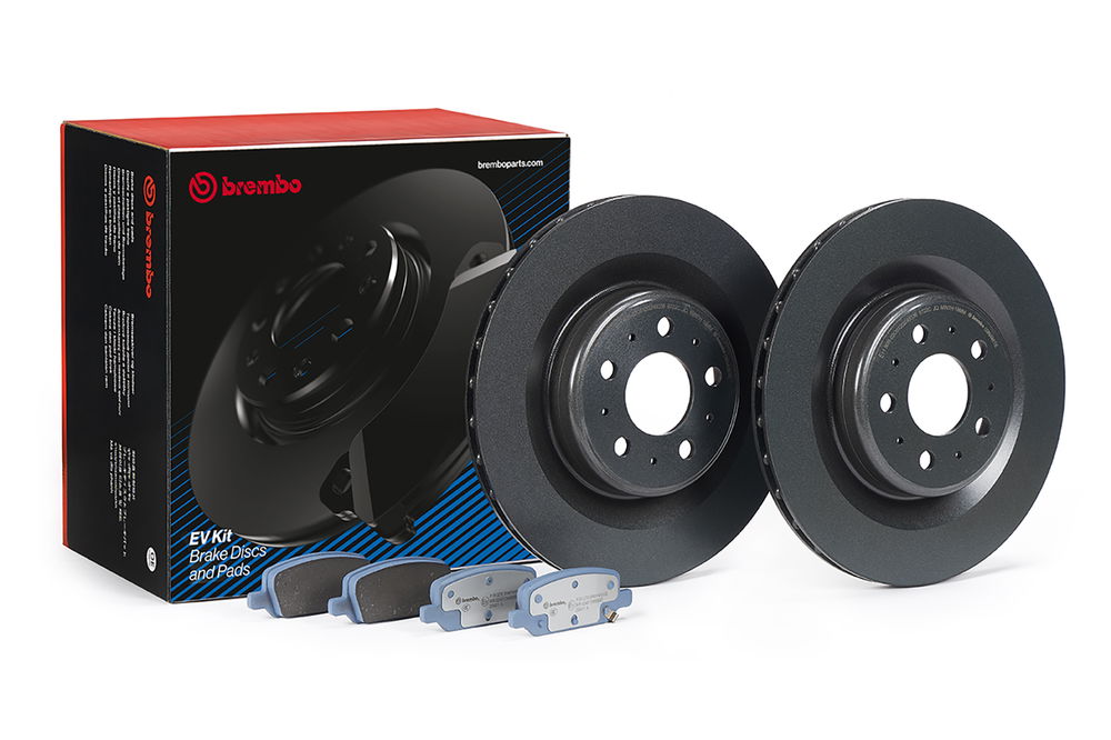 Bremsensatz, Scheibenbremse Hinterachse Brembo KT 08 004 von Brembo