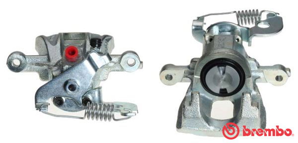 Bremssattel Hinterachse links hinter der Achse Brembo F 24 118 von Brembo