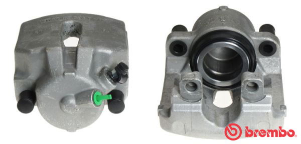 Bremssattel Vorderachse links hinter der Achse Brembo F 06 076 von Brembo