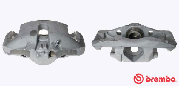 Bremssattel Vorderachse links hinter der Achse Brembo F 06 206 von Brembo