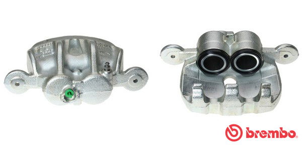 Bremssattel Vorderachse links hinter der Achse Brembo F 24 168 von Brembo