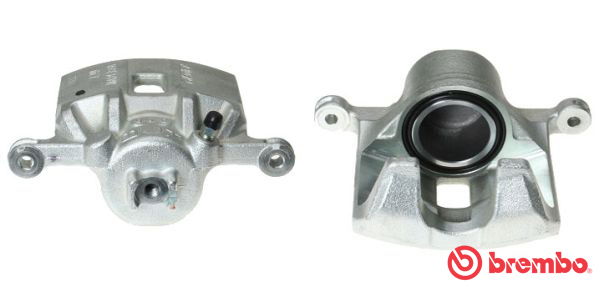 Bremssattel Vorderachse links hinter der Achse Brembo F 28 132 von Brembo