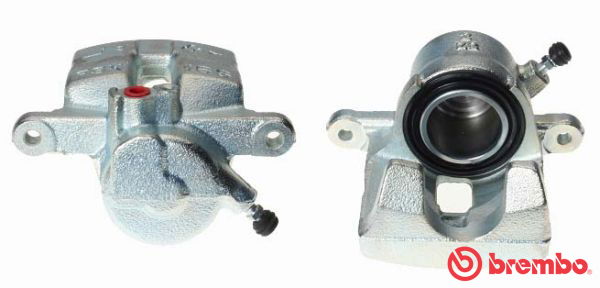 Bremssattel Vorderachse links hinter der Achse Brembo F 49 082 von Brembo