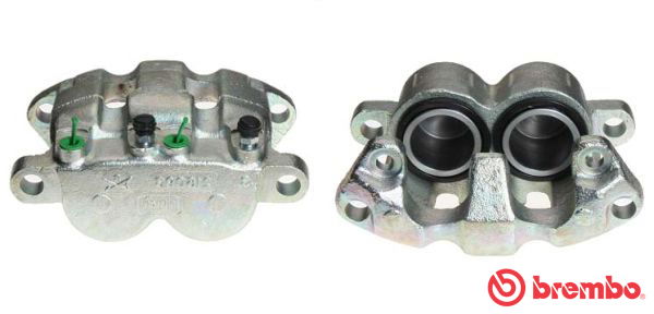 Bremssattel Vorderachse links hinter der Achse Brembo F 50 026 von Brembo