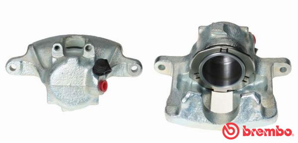 Bremssattel Vorderachse links hinter der Achse Brembo F 50 068 von Brembo