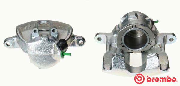 Bremssattel Vorderachse links hinter der Achse Brembo F 50 096 von Brembo