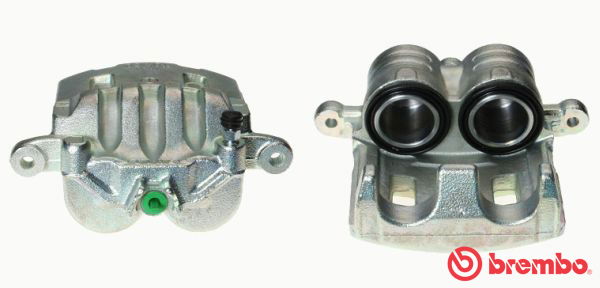 Bremssattel Vorderachse links hinter der Achse Brembo F 78 028 von Brembo