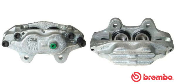 Bremssattel Vorderachse links hinter der Achse Brembo F 83 068 von Brembo