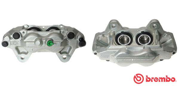 Bremssattel Vorderachse links hinter der Achse Brembo F 83 340 von Brembo