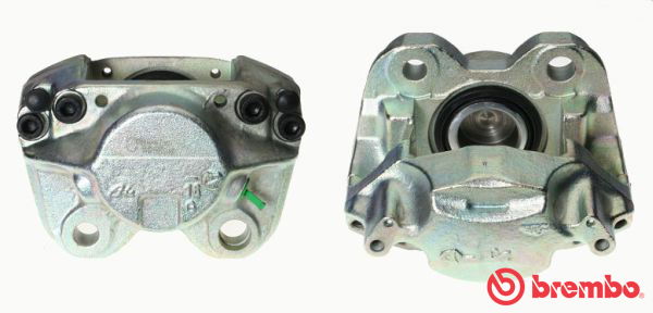 Bremssattel Vorderachse links hinter der Achse Brembo F 85 136 von Brembo