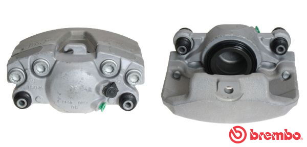 Bremssattel Vorderachse links hinter der Achse Brembo F 85 288 von Brembo