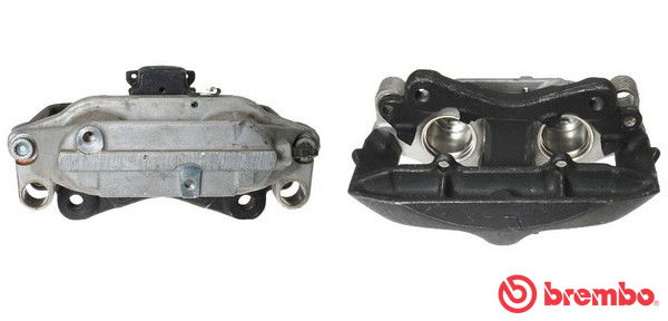 Bremssattel Vorderachse links hinter der Achse Brembo F 85 326 von Brembo