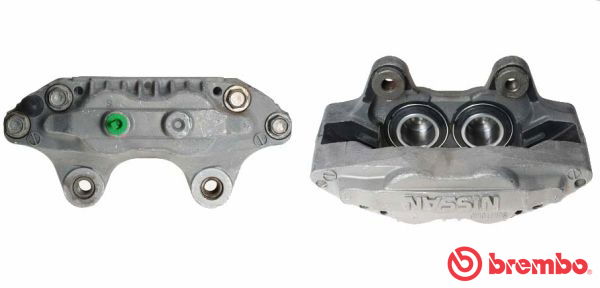 Bremssattel Vorderachse links vor der Achse Brembo F 56 128 von Brembo