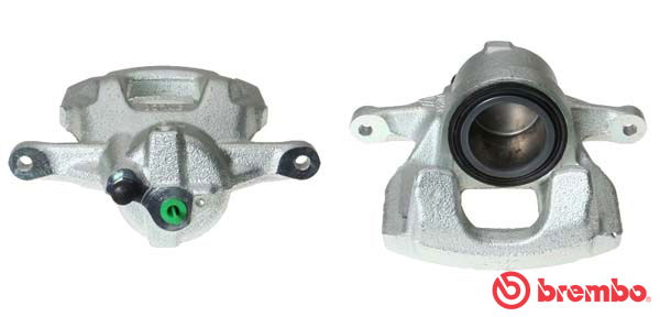 Bremssattel Vorderachse links vor der Achse Brembo F 83 332 von Brembo