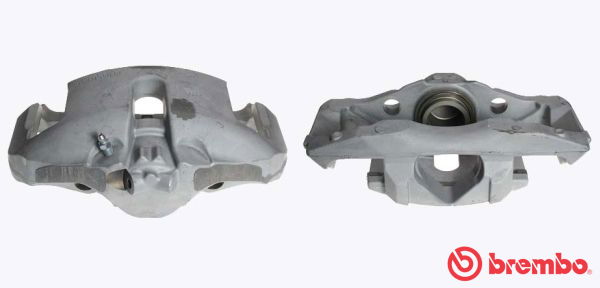 Bremssattel Vorderachse rechts hinter der Achse Brembo F 06 207 von Brembo