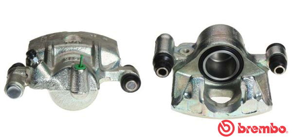 Bremssattel Vorderachse rechts hinter der Achse Brembo F 54 021 von Brembo