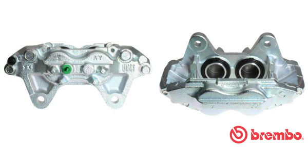 Bremssattel Vorderachse rechts hinter der Achse Brembo F 54 119 von Brembo