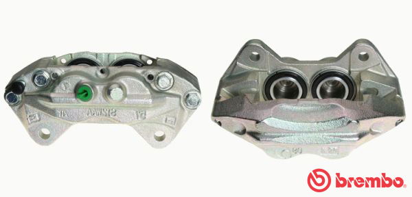 Bremssattel Vorderachse rechts hinter der Achse Brembo F 83 295 von Brembo