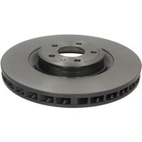 Bremsscheibe BREMBO 09D93611 vorne, belüftet, geschlitzt, hochkarbonisiert, 1 Stück von Brembo