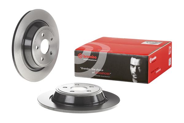 Bremsscheibe Hinterachse Brembo 08.N258.41 von Brembo