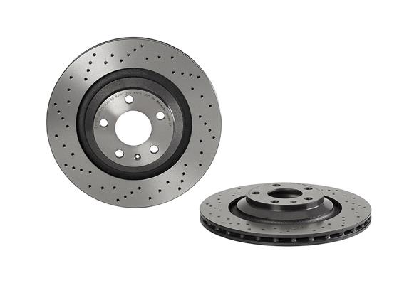 Bremsscheibe Hinterachse Brembo 09.8842.2X von Brembo