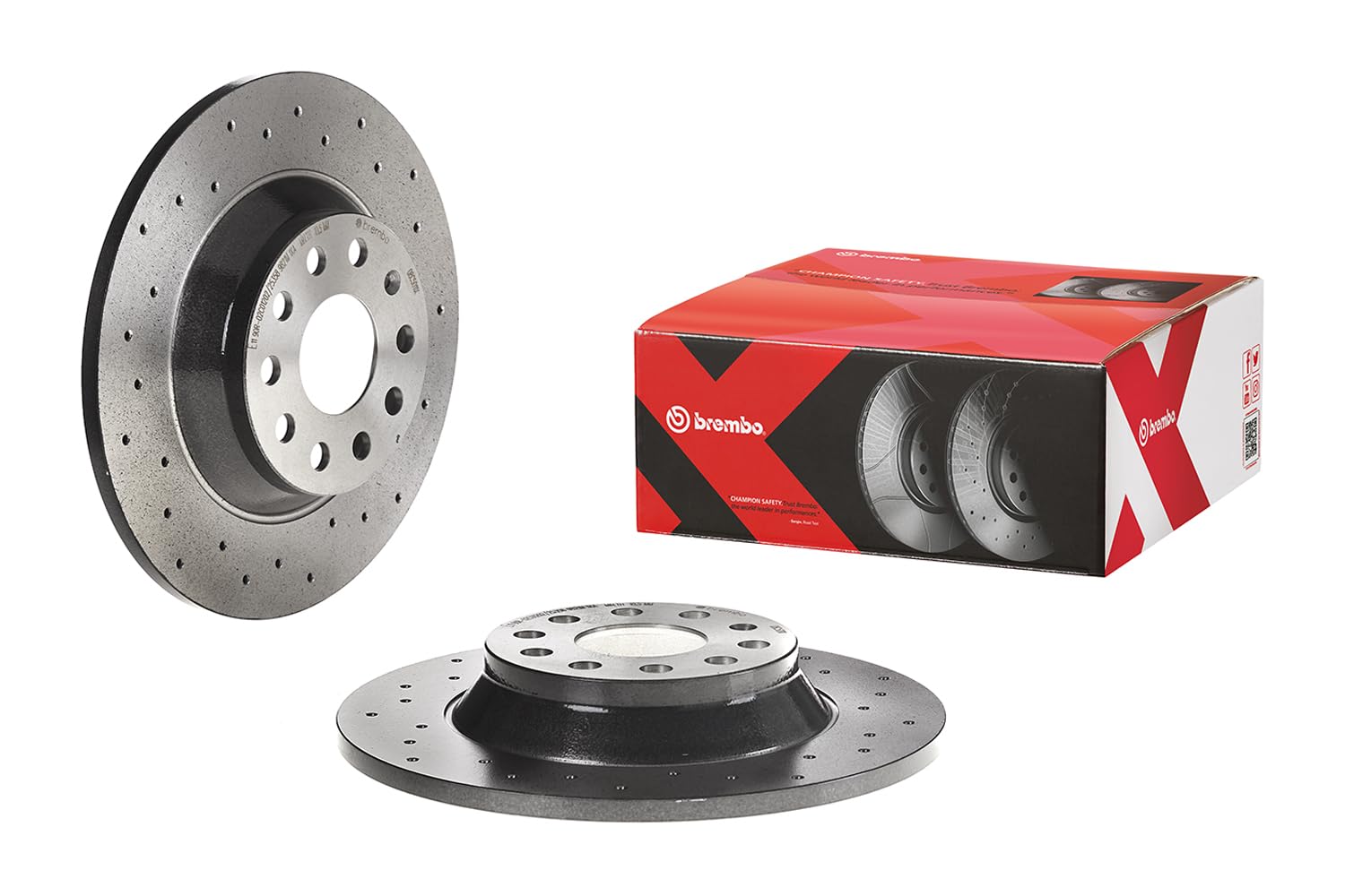 2 St. Bremsscheibe - 08.C501.1X BREMBO von Brembo