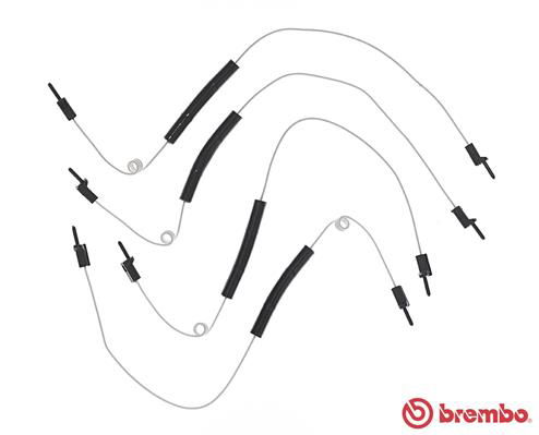 Warnkontakt, Bremsbelagverschleiß Brembo A 00 363 von Brembo