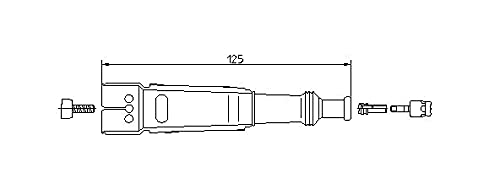 Bremi 13202/1 Stecker, Zündkerze von Bremi