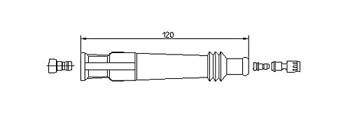 Bremi 13226/5 Stecker, Zündkerze von Bremi