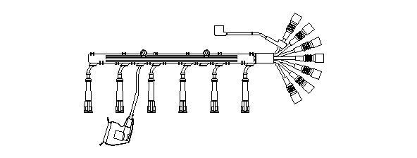 Zündleitungssatz Bremi 538/100 von Bremi