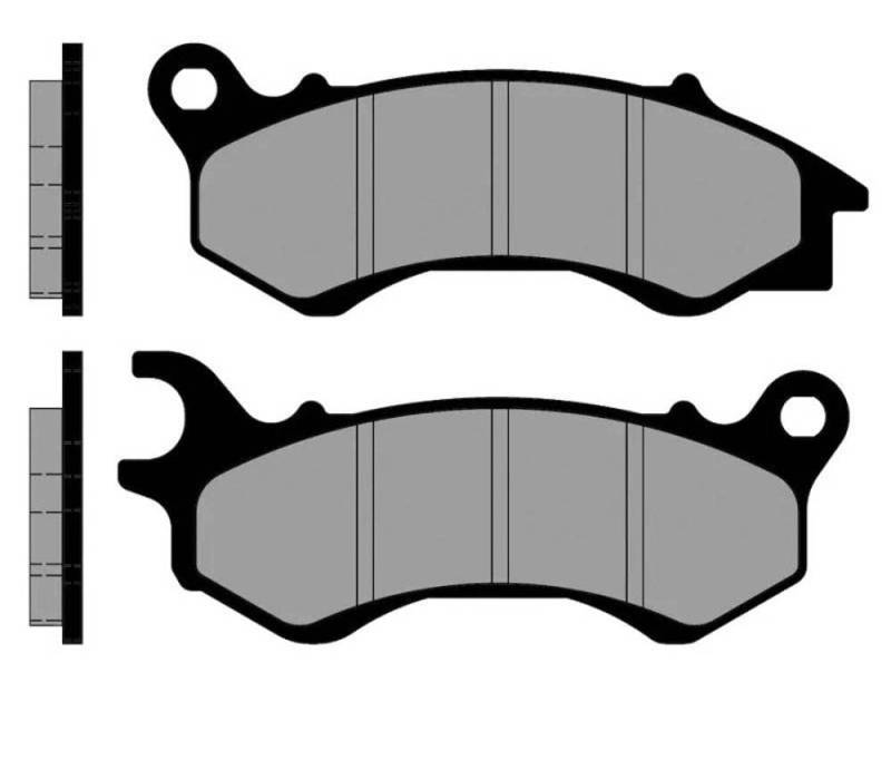 Brenta Bremsbeläge Organische Motorrad für Suzuki GSR 600, GSX-R 600, GSX-R 750, GSX-R 1000 von BRENTA