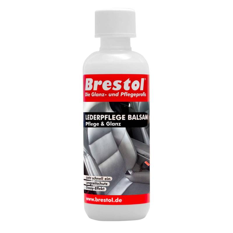 Brestol LEDERBALSAM 300 ml - Lederschutz Ledersitze Autositze Auto Leder Glattleder Kunstleder Sofa Couch Ledercouch von Brestol