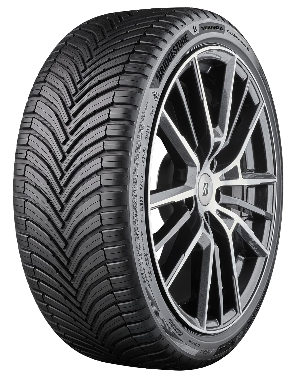 BRIDGESTONE TURANZA ALL SEASON 6 XL ENLITE - 235/50R19 103W - C/B/70 - Ganzjahresreifen von Bridgestone