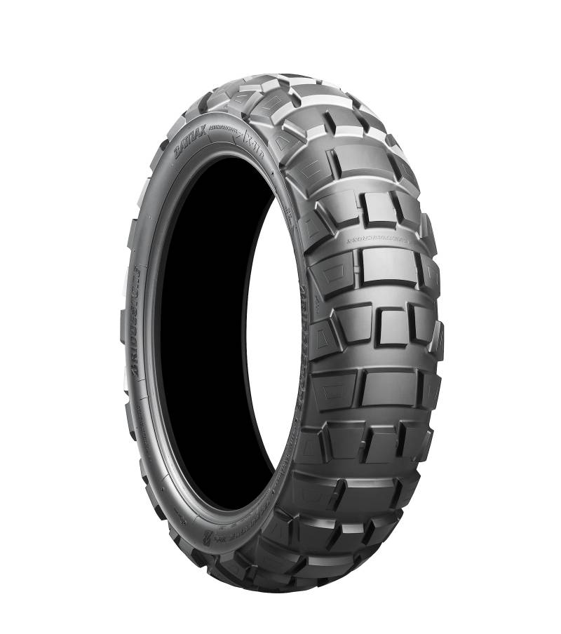 Bridgestone BATTLAX-ADVENTURECROSS AX-41R - 120/80-18 62P M/C Rear - Premium-Strassenreifen (Adventure) von Bridgestone