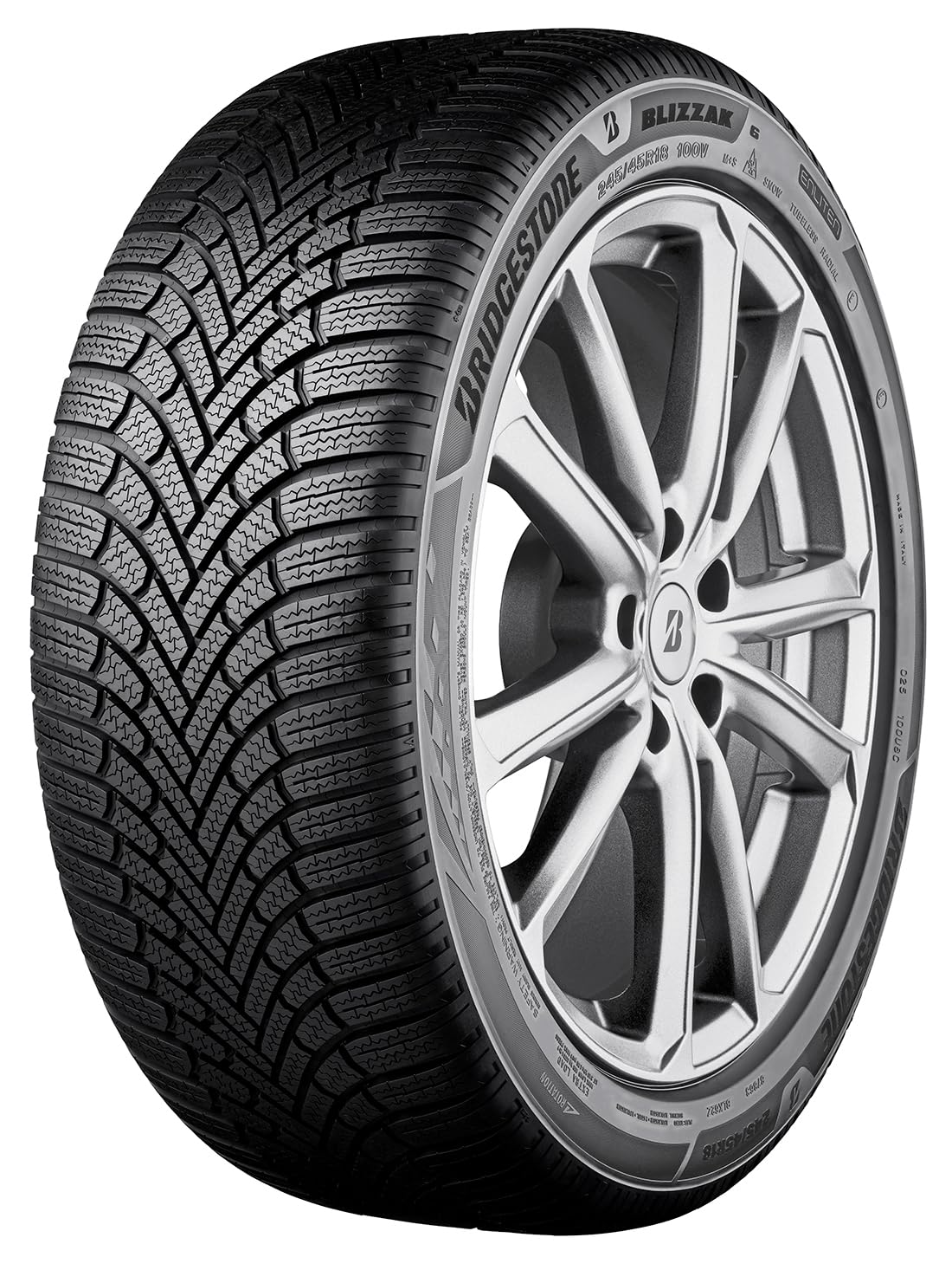 Bridgestone BLIZZAK 6 ENLITEN - 175/60 R18 85V - B/C/70 - Winterreifen (PKW & SUV) von Bridgestone