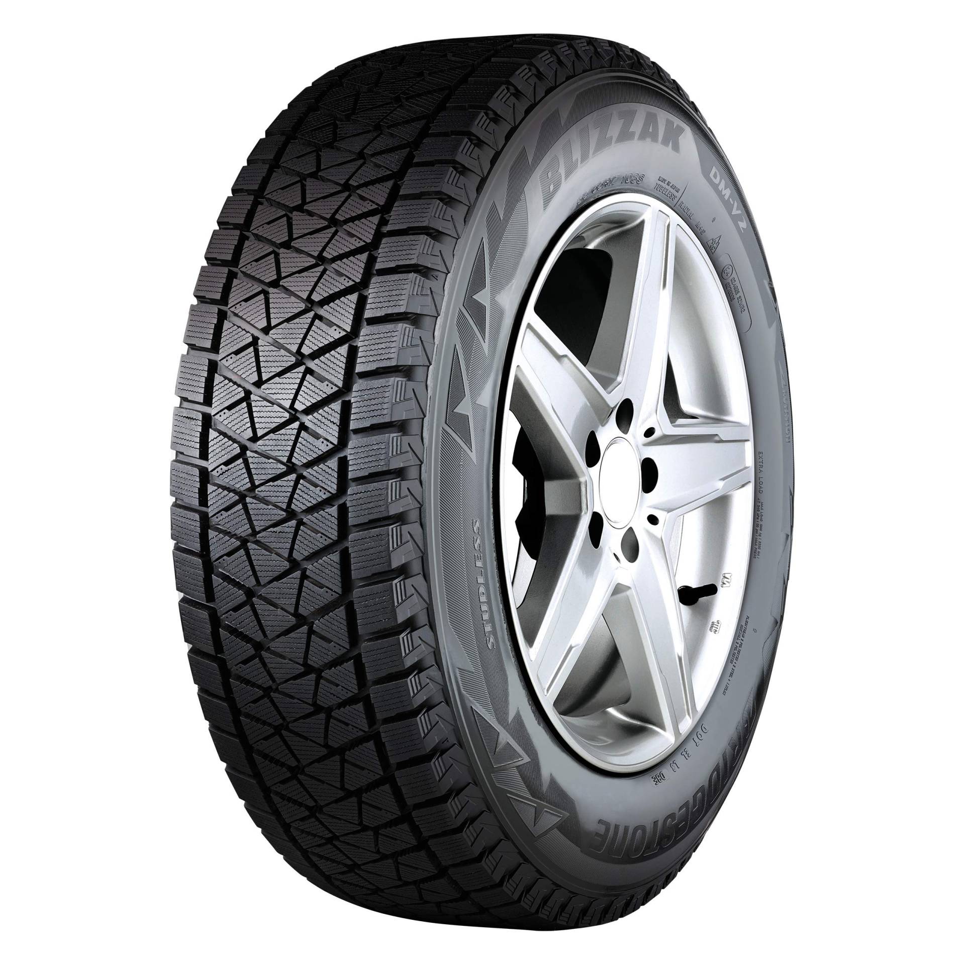 Bridgestone BLIZZAK DM-V2 - 235/75 R15 109R XL - F/F/72 - Winterreifen (SUV & 4x4) von Bridgestone