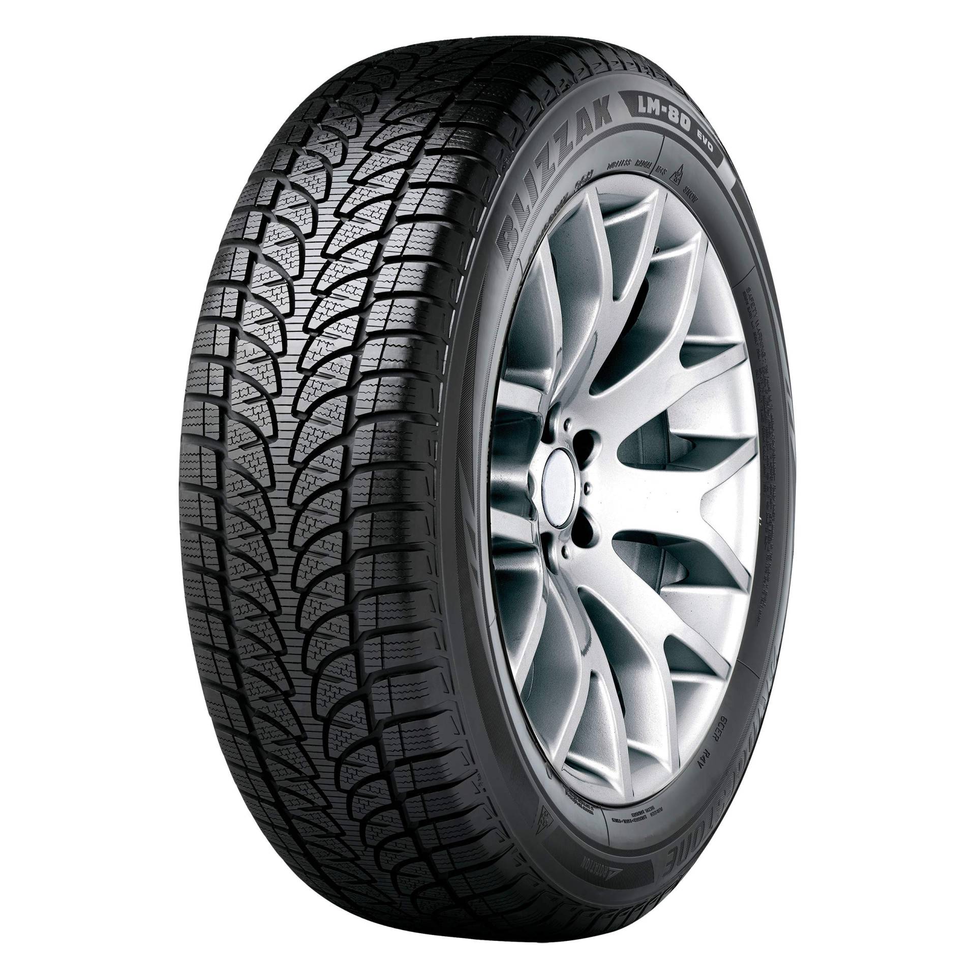 Bridgestone BLIZZAK LM-80 EVO - 205/80 R16 104T XL - E/C/72 - Winterreifen (SUV) von Bridgestone