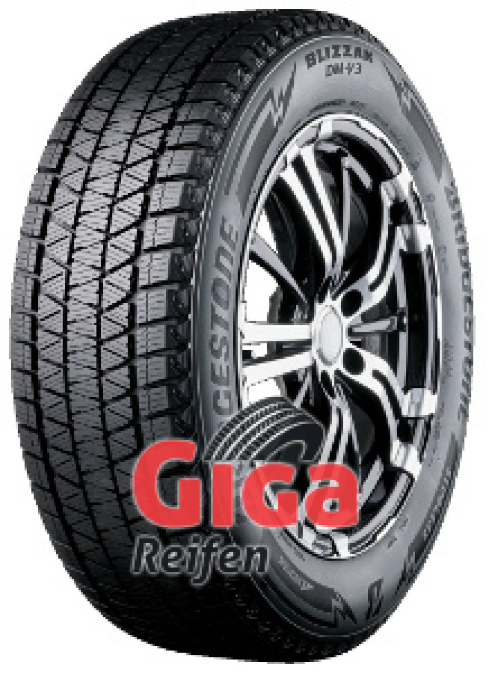 Bridgestone Blizzak DM V3 ( 205/70 R15 96S EVc, Nordic compound ) von Bridgestone