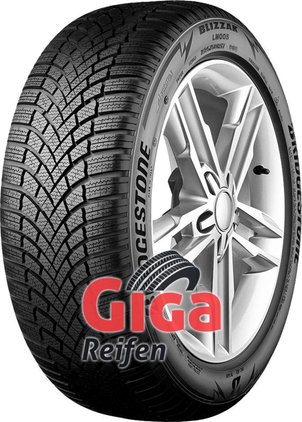 Bridgestone Blizzak LM 005 DriveGuard RFT ( 205/45 R17 88V XL, runflat ) von Bridgestone