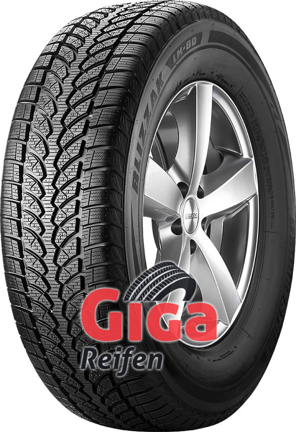 Bridgestone Blizzak LM-80 ( 215/65 R16 98H AO ) von Bridgestone