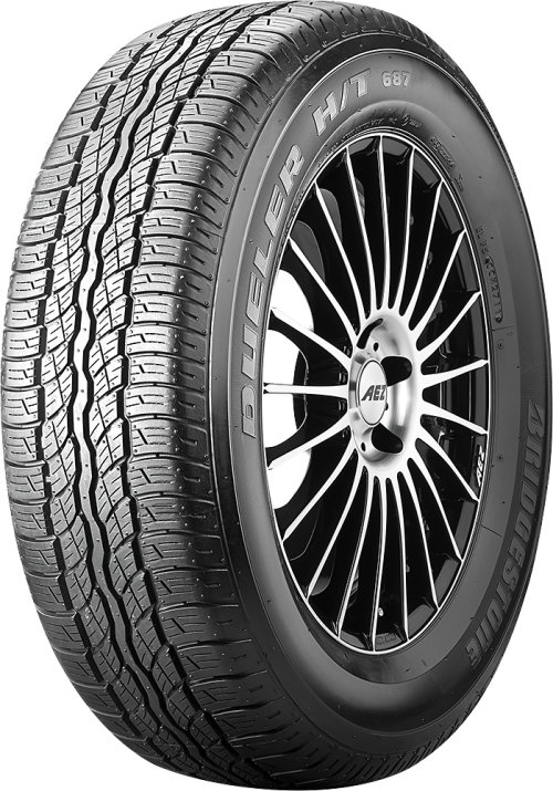 Bridgestone Dueler H/T 687 ( 235/55 R18 100H ) von Bridgestone