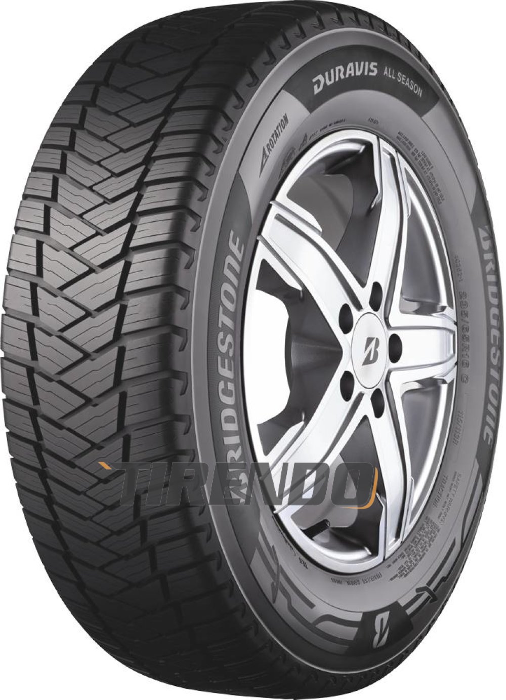 Bridgestone Duravis All-Season ( 225/75 R16C 121/120R 10PR ) von Bridgestone