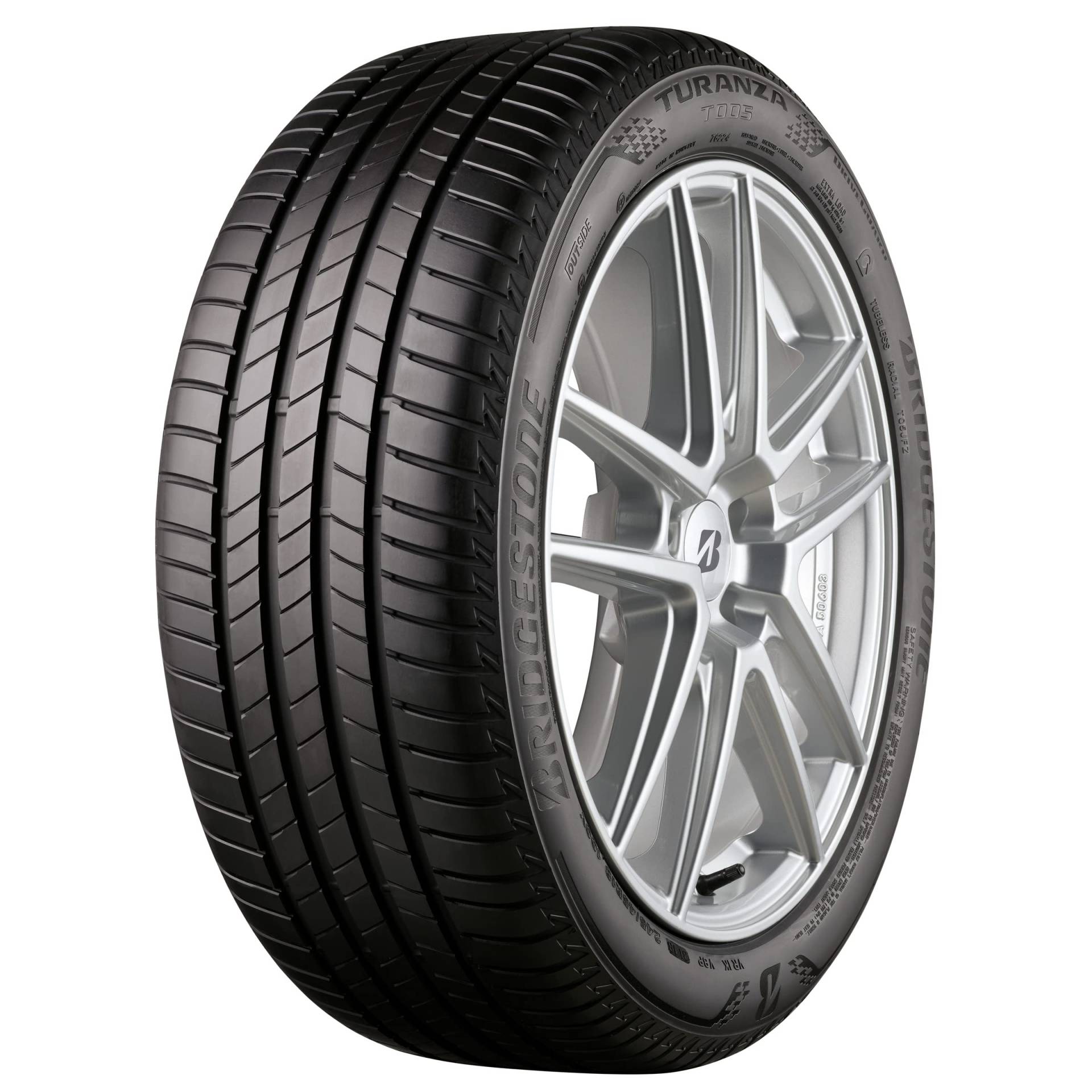 Bridgestone TURANZA T005 DRIVEGUARD - 215/55 R17 98W XL - C/A/72 - Sommerreifen mit RFT (PKW & SUV) von Bridgestone