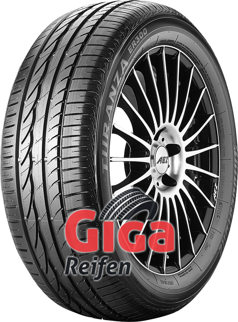 Bridgestone Turanza ER 300 ( 205/55 R16 91V * ) von Bridgestone