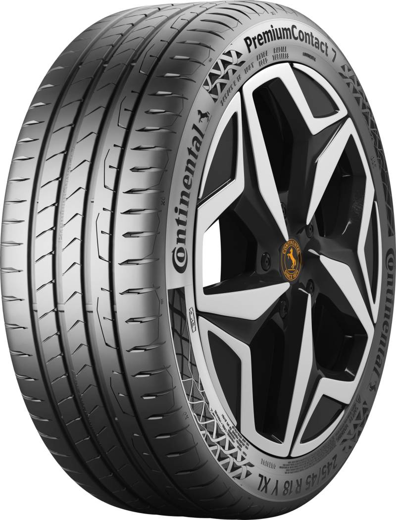 CONTINENTAL - PremiumContact 7-225/45 R 17-91V/C/A/71dB - Sommerreifen von Bridgestone