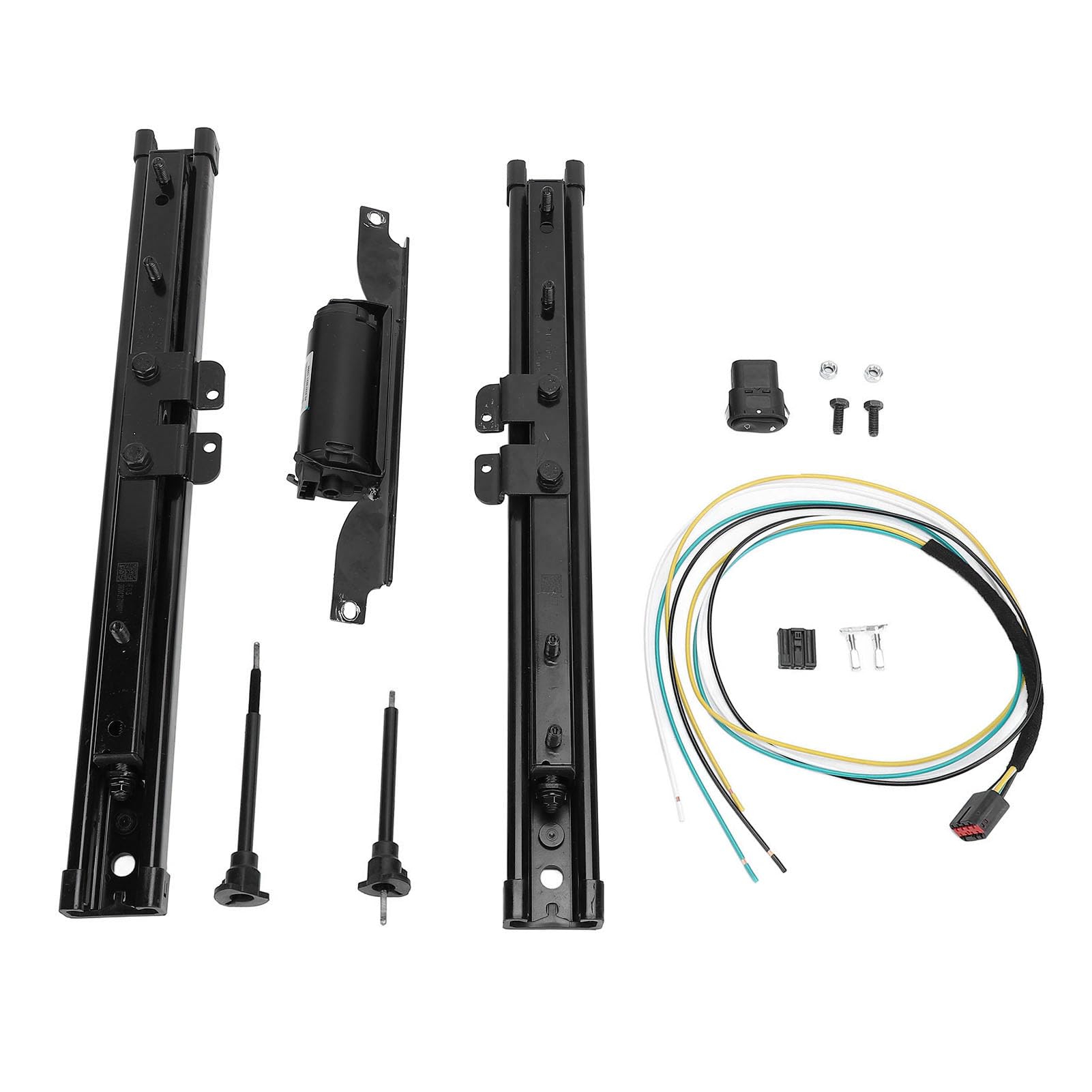 Brilluxa -Autositz elektrischer Rutschenschiene, verstellbarer Sitzschild, kompatibel mit Fahrzeug -Wohnmobil, vorwärts nachwärts stahl von Brilluxa